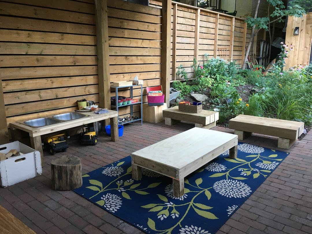Montessori backyard